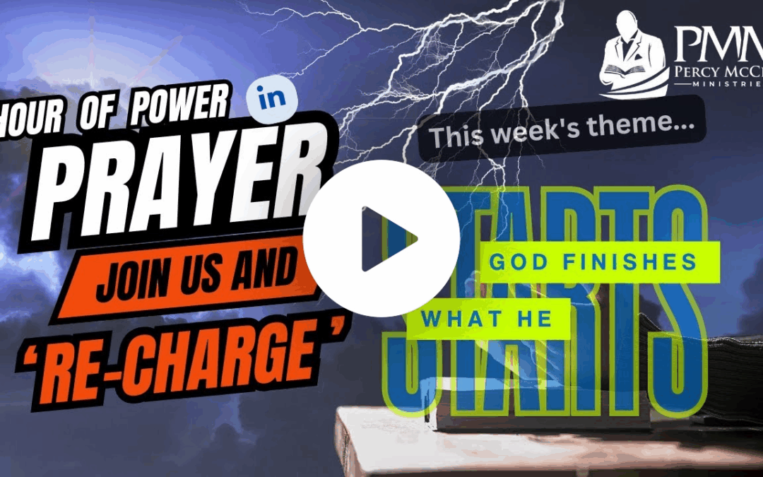 ‘God ‘FINISHES’ What He STARTS’