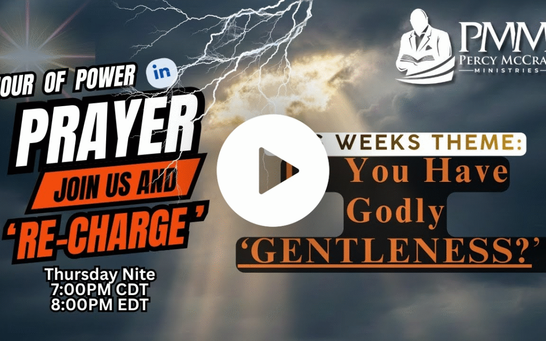 ‘Power Under Control: The True Meaning of Biblical Gentleness’