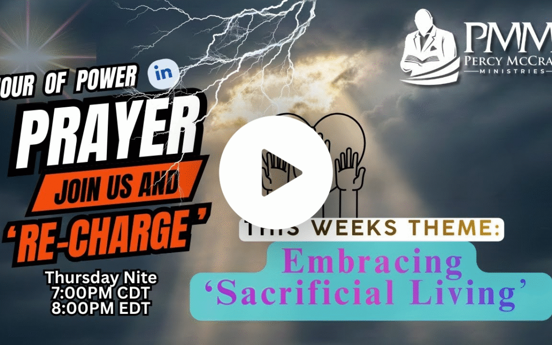 What is Godly ‘Sacrificial Living’?